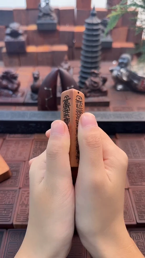 枣木小天蓬尺吊坠