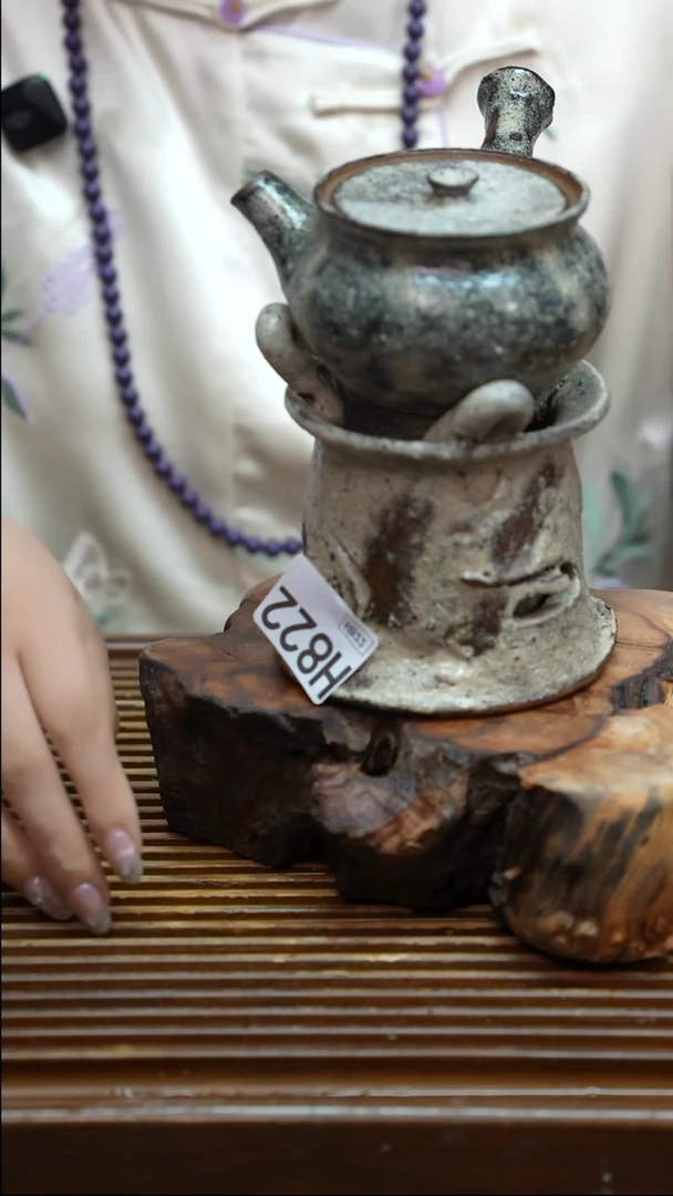 万古烧粗陶手工茶具