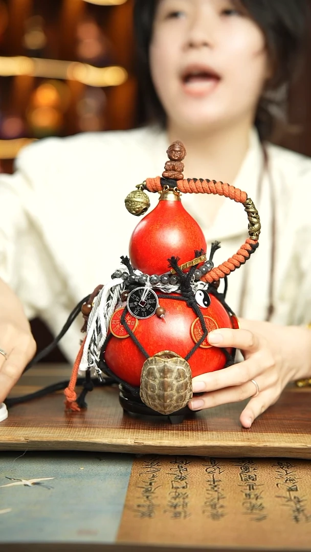 38号800ml左右非遗大漆酒葫芦