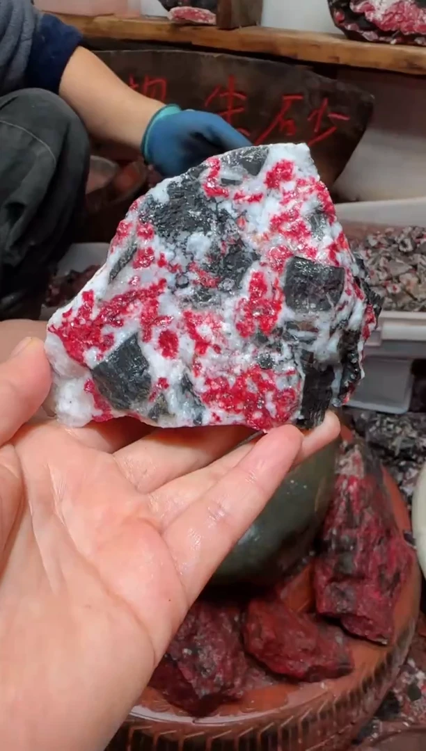 天然辰砂原矿石11