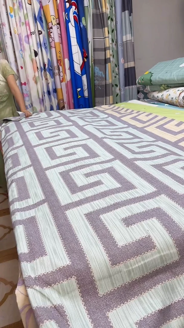 棉粗布床单2.1米