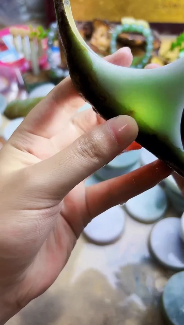 翡翠挂件未镶嵌A货张璀780