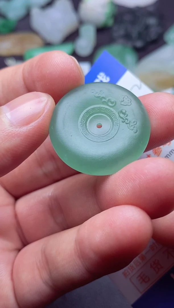 定制翡翠未镶嵌潇*翡翠