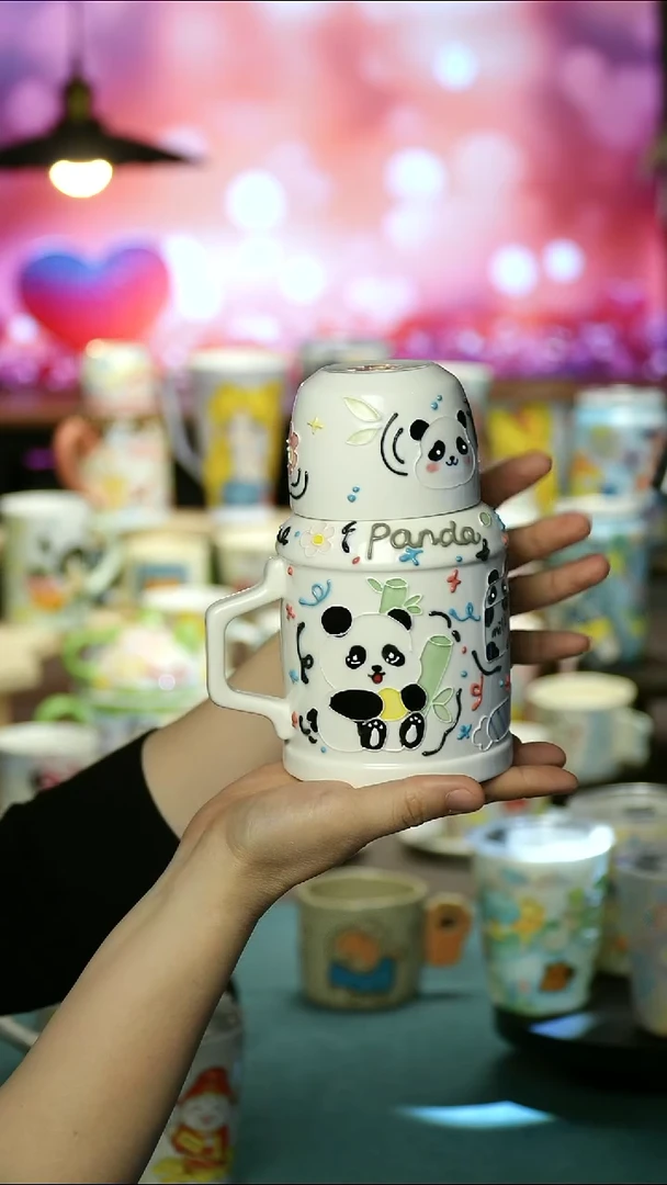 景德镇陶瓷手作杯&A157