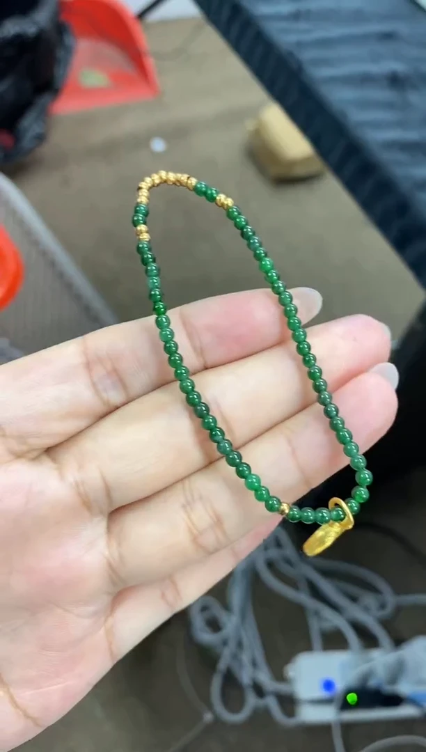未镶嵌手链翡翠diy手串