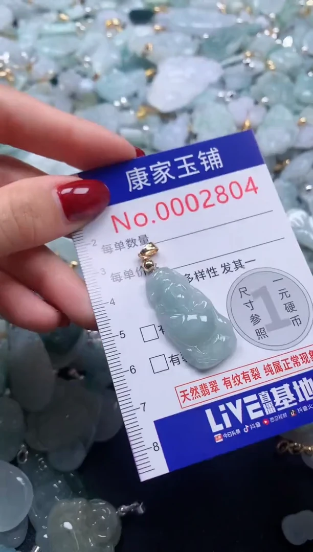 颈饰未镶嵌翡翠2804