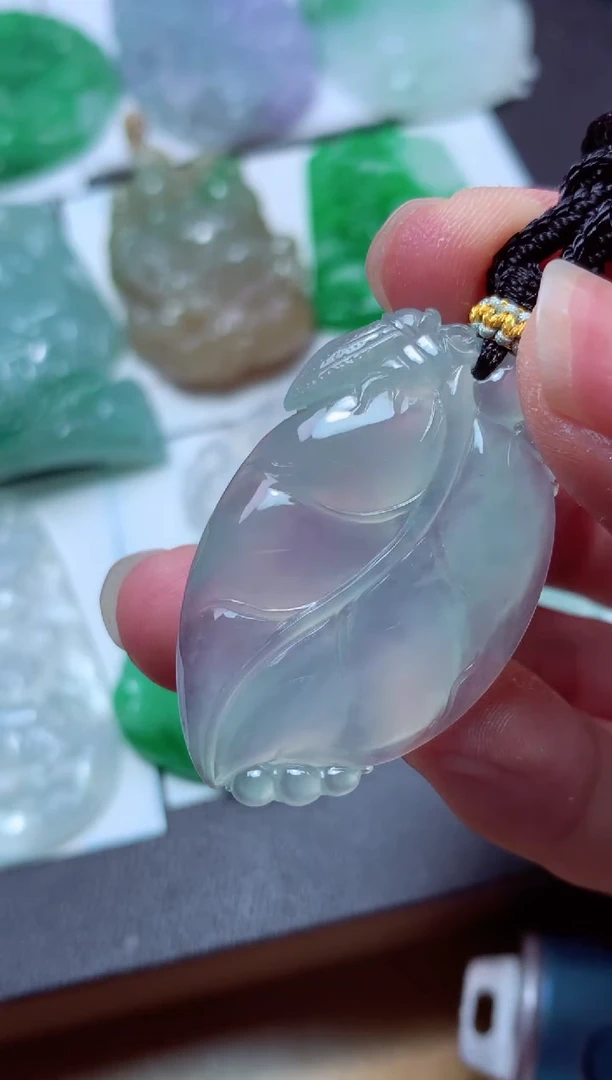 翡翠未镶嵌颈饰天然翡翠