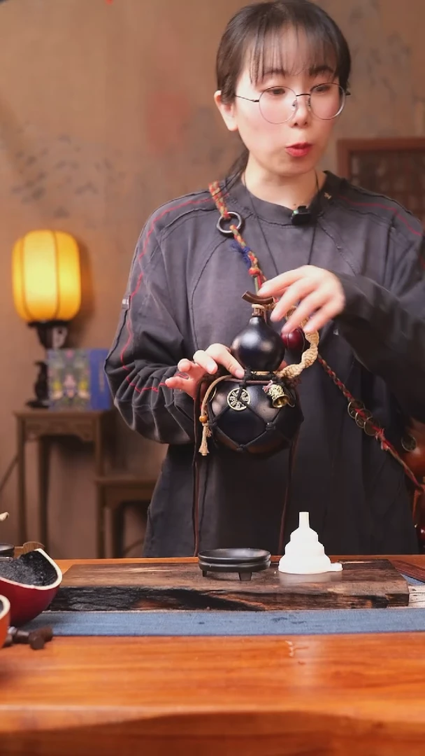 600号链接精品大漆葫芦现货现发[一物一拍]