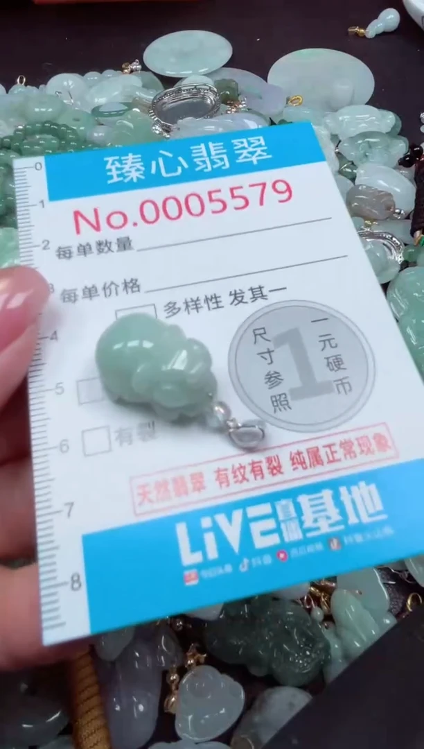 颈饰未镶嵌翡翠5579