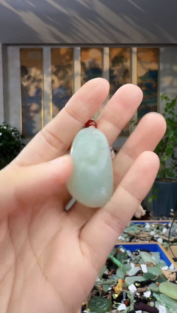 未镶嵌和田玉挂件拍一发一