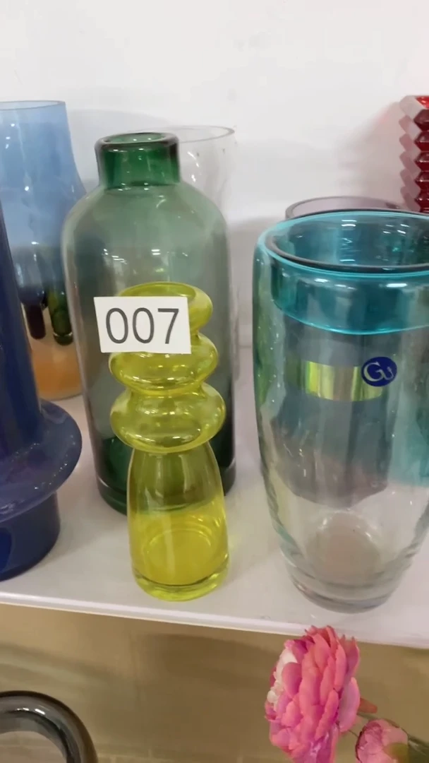 清仓玻璃花瓶007