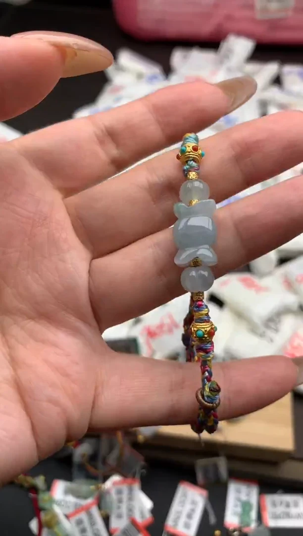 【闪购商品】翡翠手绳未镶嵌一