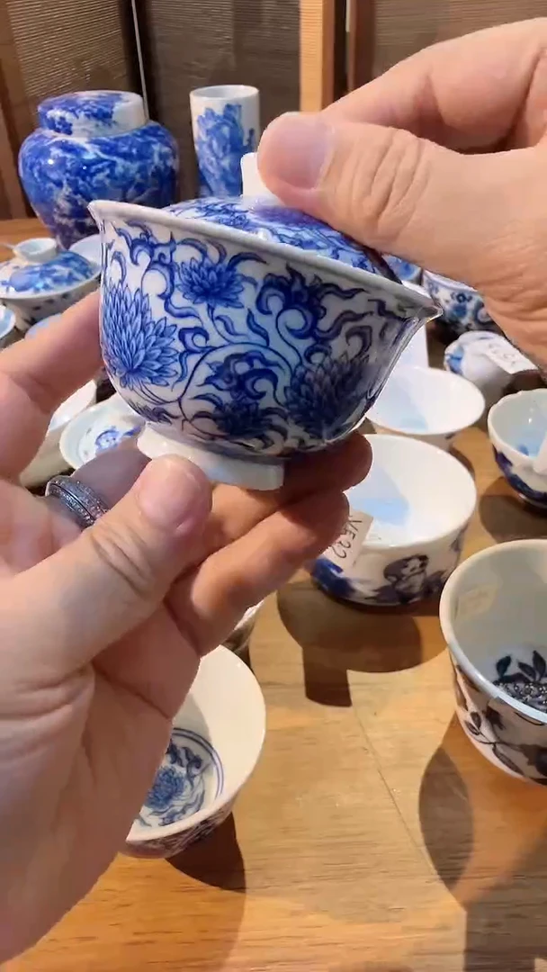 瓷片Y536家庭日用瓷器摆件