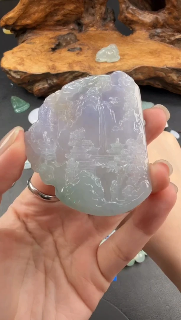 吊坠(不含链)未镶嵌翡翠翡翠饰品-158