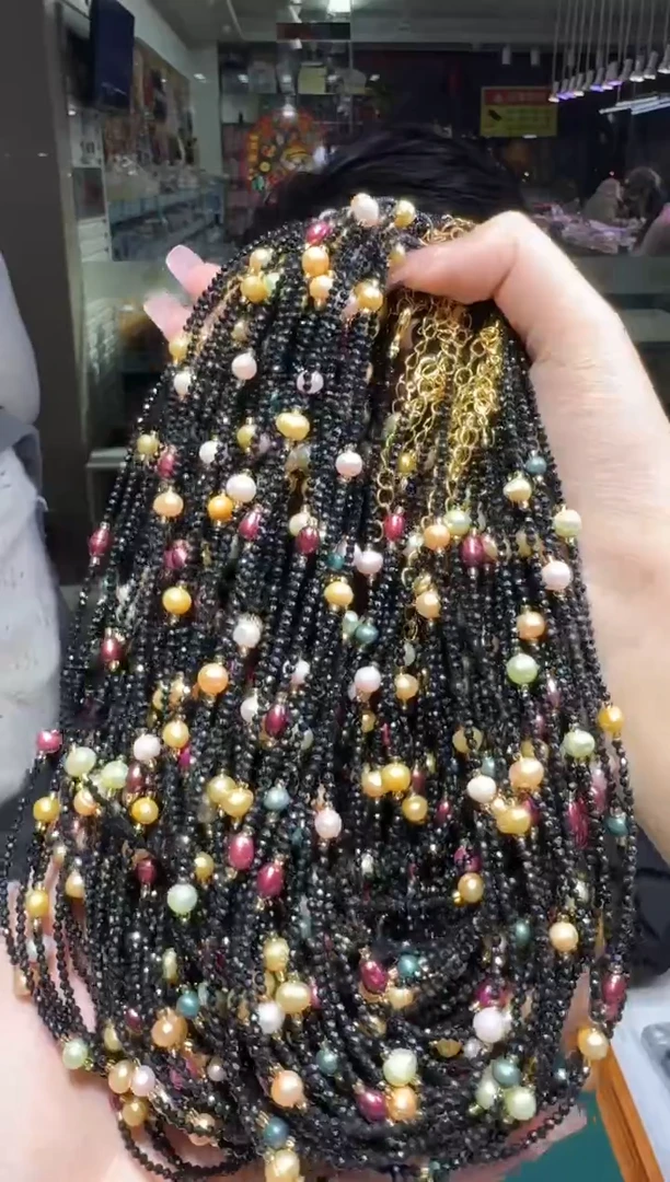 【闪购商品】淡水珍珠颈饰未镶嵌多样性发一件 357