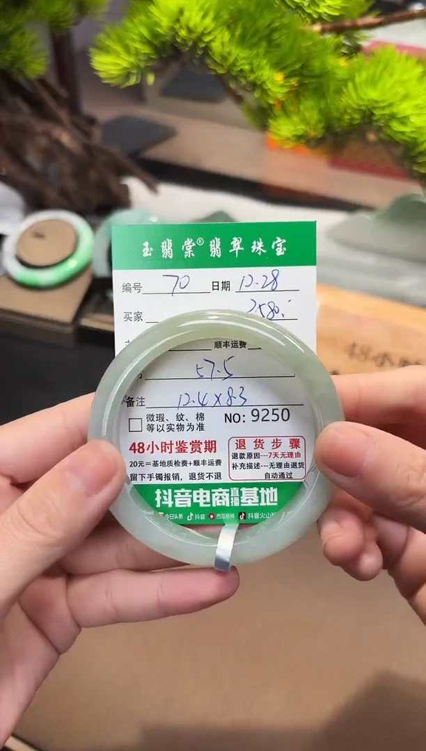 未镶嵌手镯翡翠翡翠70