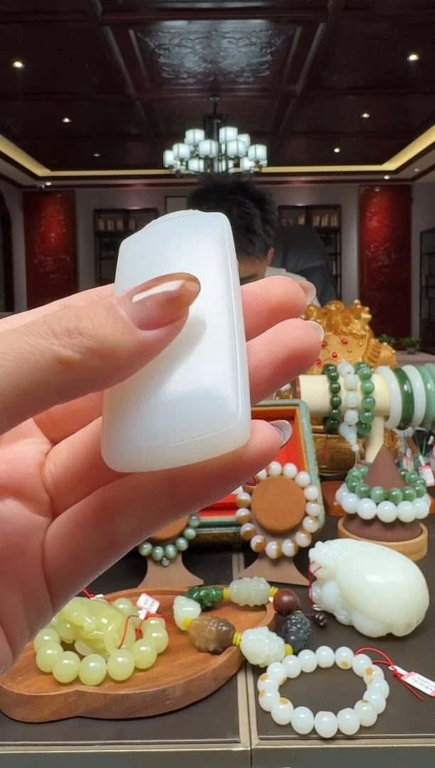 未镶嵌和田玉（子料）挂件亿**帅11111