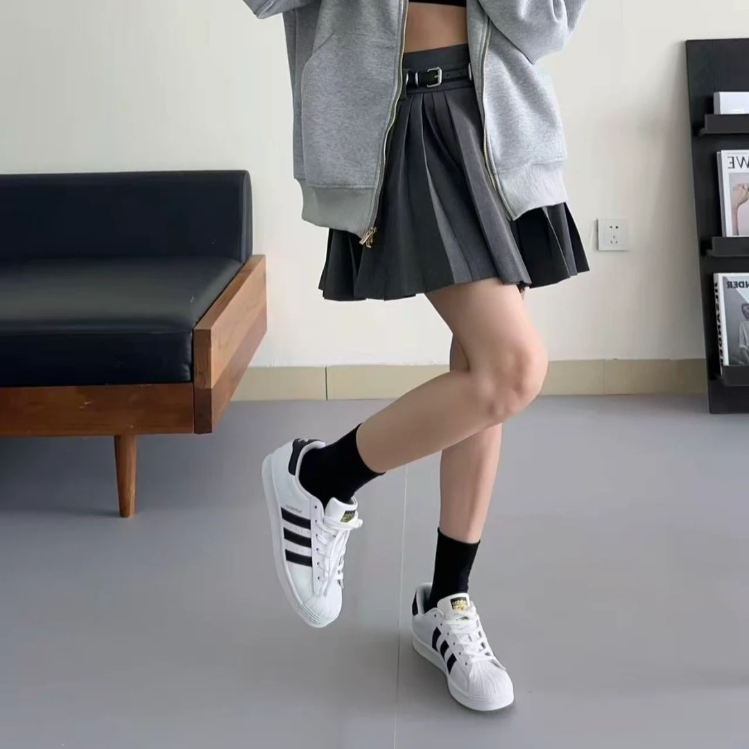 【撤柜+运费险】金标贝壳J透气情侣款贝壳头板鞋运动鞋休闲鞋小白鞋