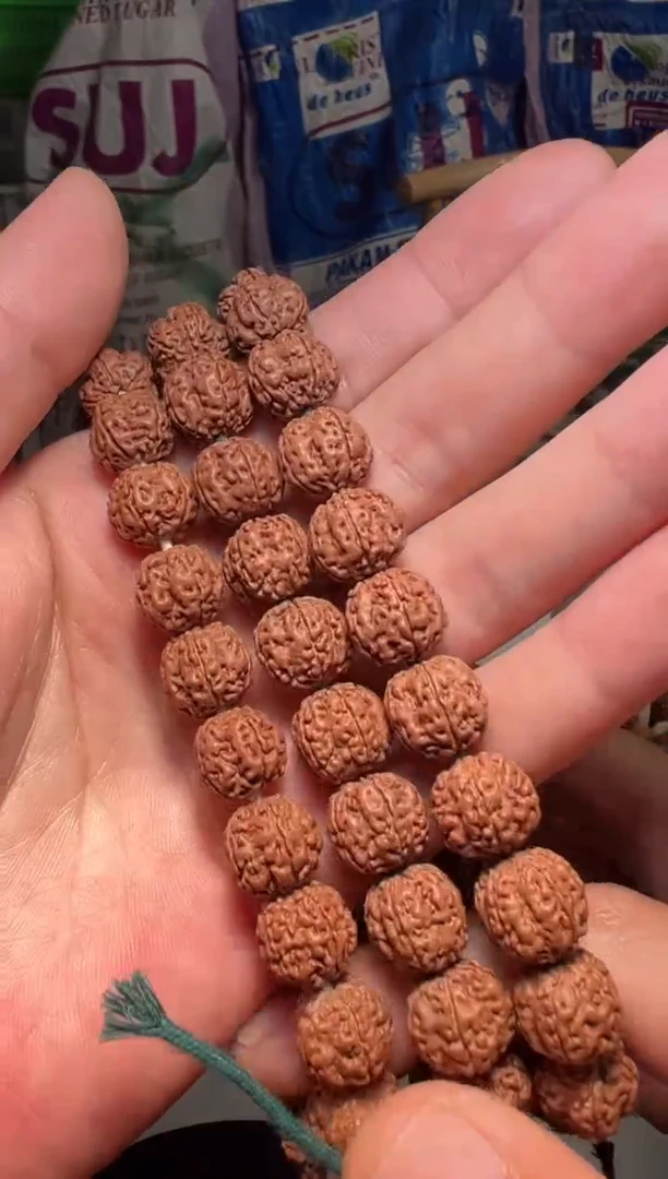 手串金刚菩提超头精挑老树玉梅花手持-12mm