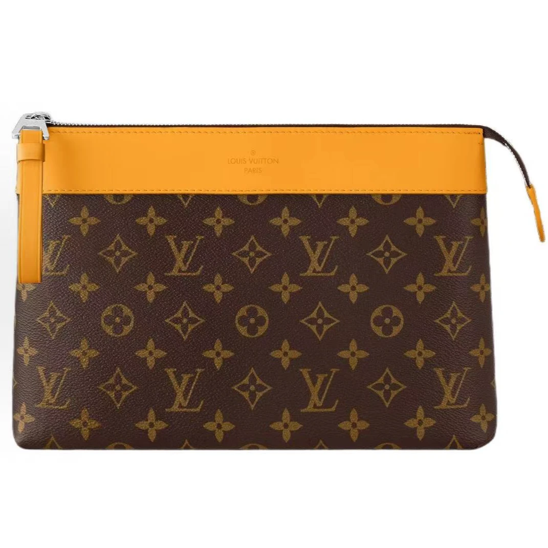 99新 LouisVuitton/路易威登 LV老花手拿包/Z12
