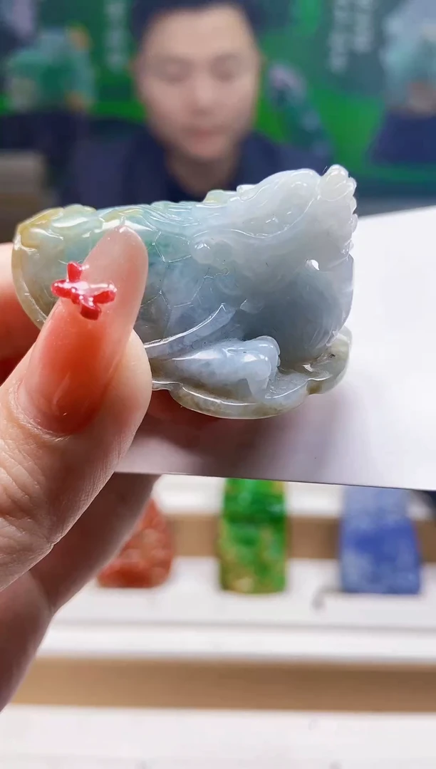 颈饰未镶嵌翡翠翡翠A货