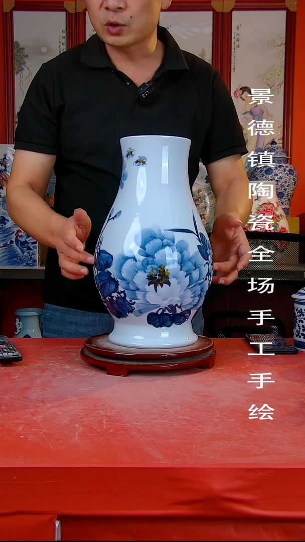 摆件景德镇陶瓷 全场手工手绘888
