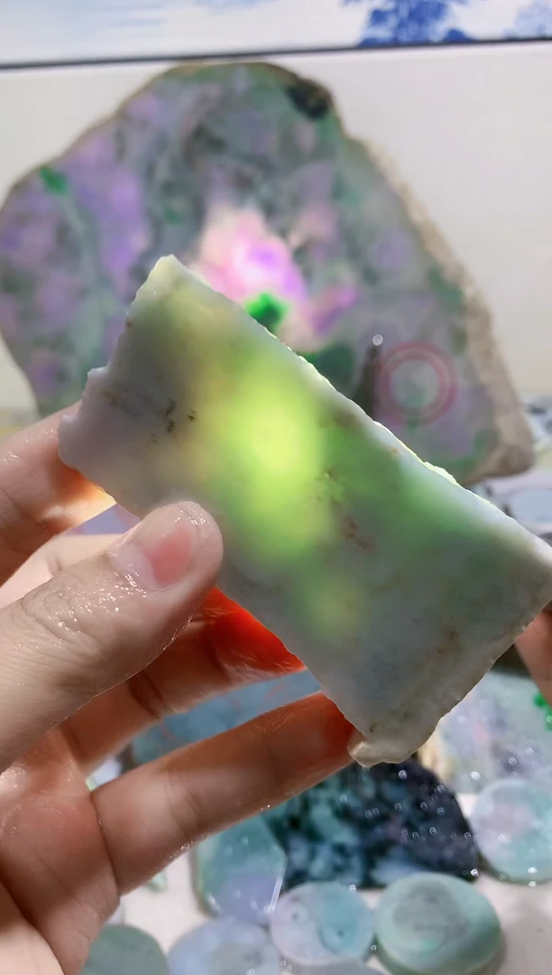 裸石翡翠0蒙0翡翠珠宝508