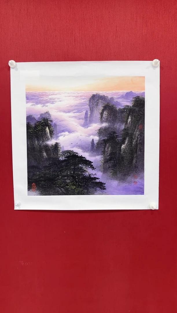 【闪购商品】国画李文军老师画作