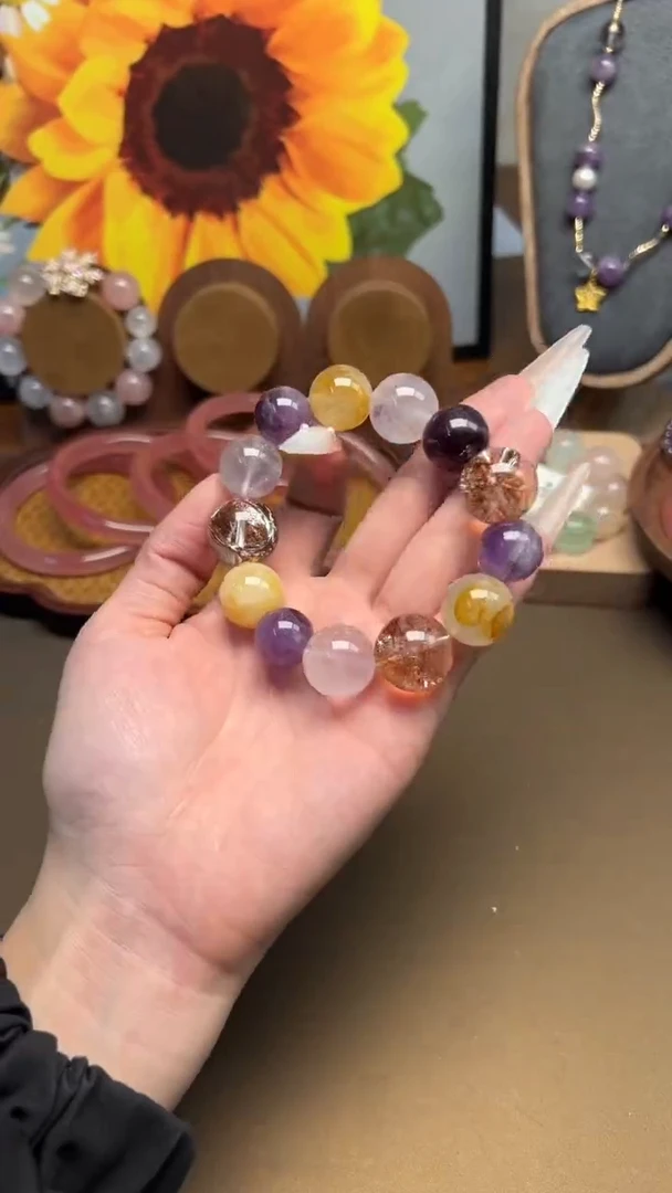 未镶嵌手链水晶1