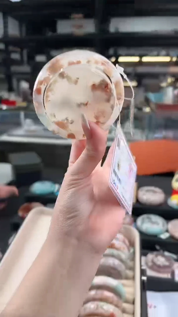 未镶嵌手镯石英质玉尘*丷圈口（赠品镯心）