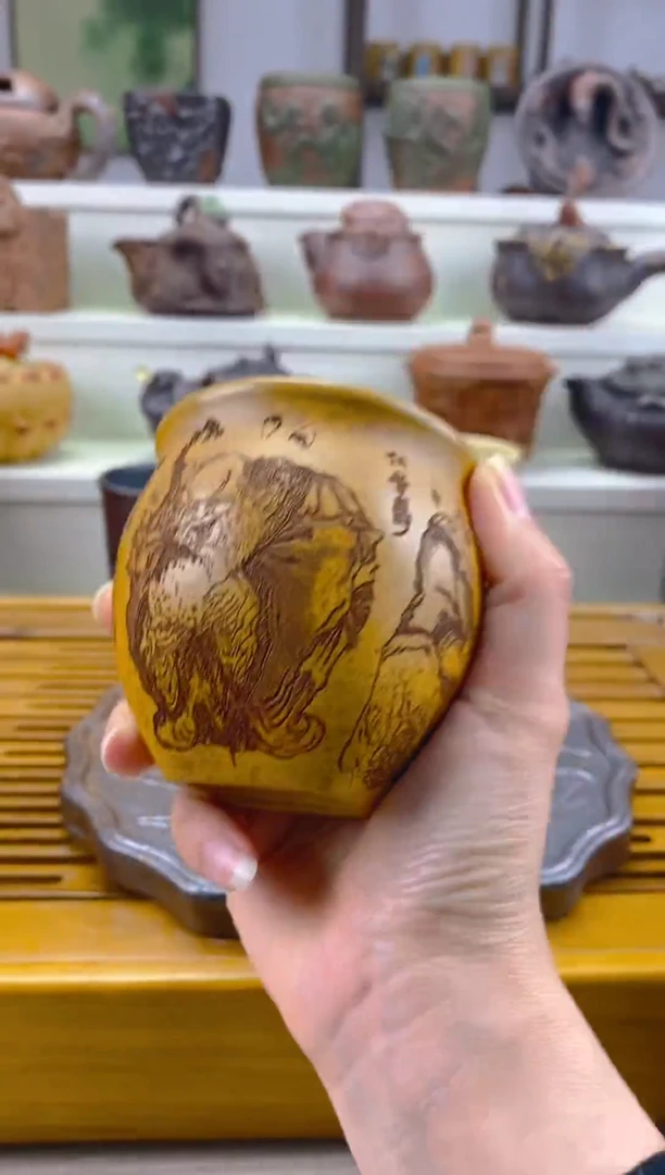 【闪购商品】紫砂茶杯宜兴原矿紫砂主人杯