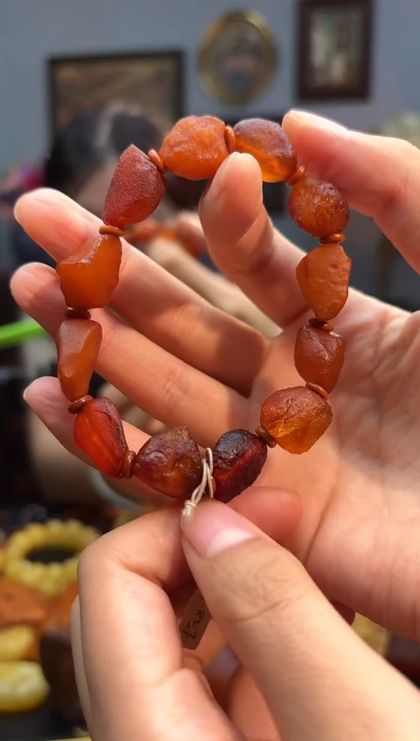 手串琥珀未镶嵌手串