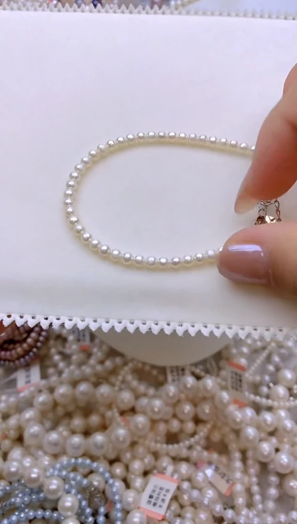 未镶嵌1淡水珍珠手链