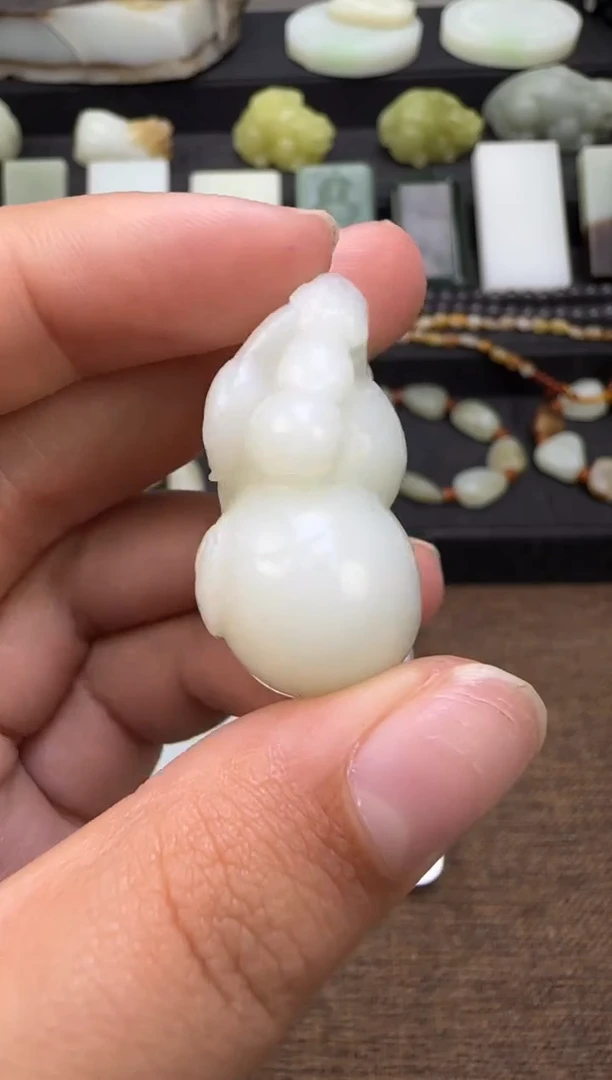 吊坠(不含链)未镶嵌和田玉吊坠