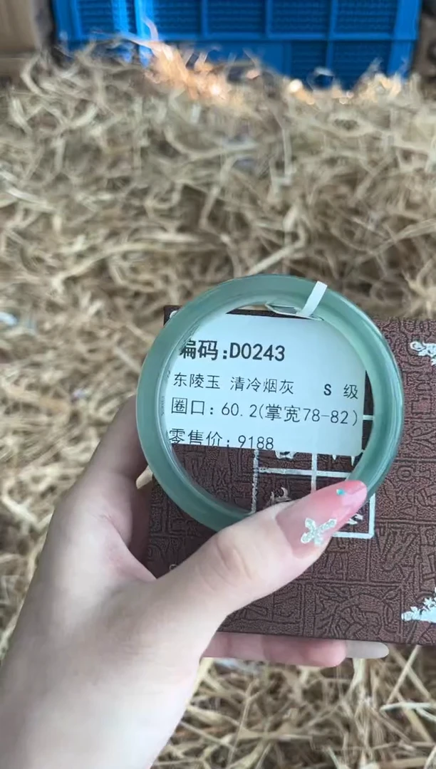 未镶嵌手镯石英质玉D0243