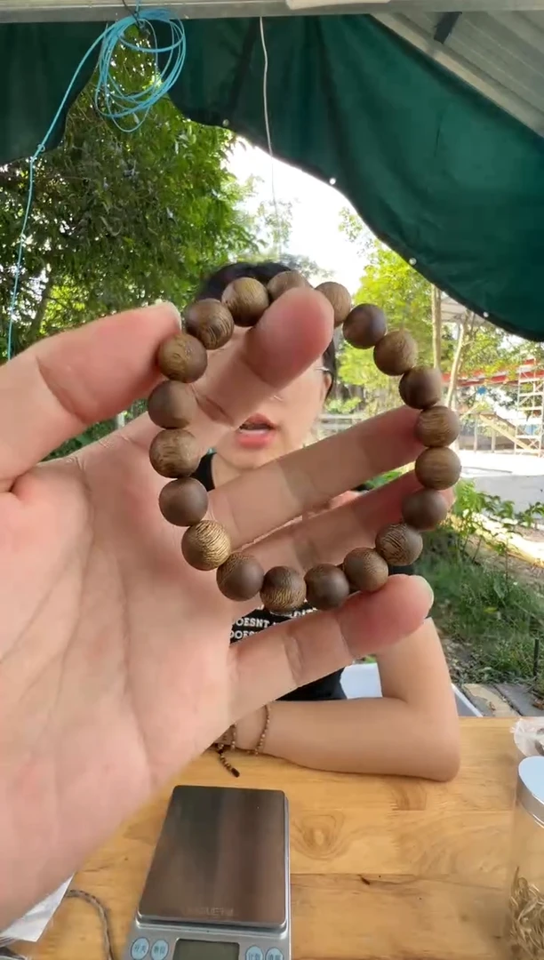 沉香手串糖结1.0圆珠单圈多样性发一