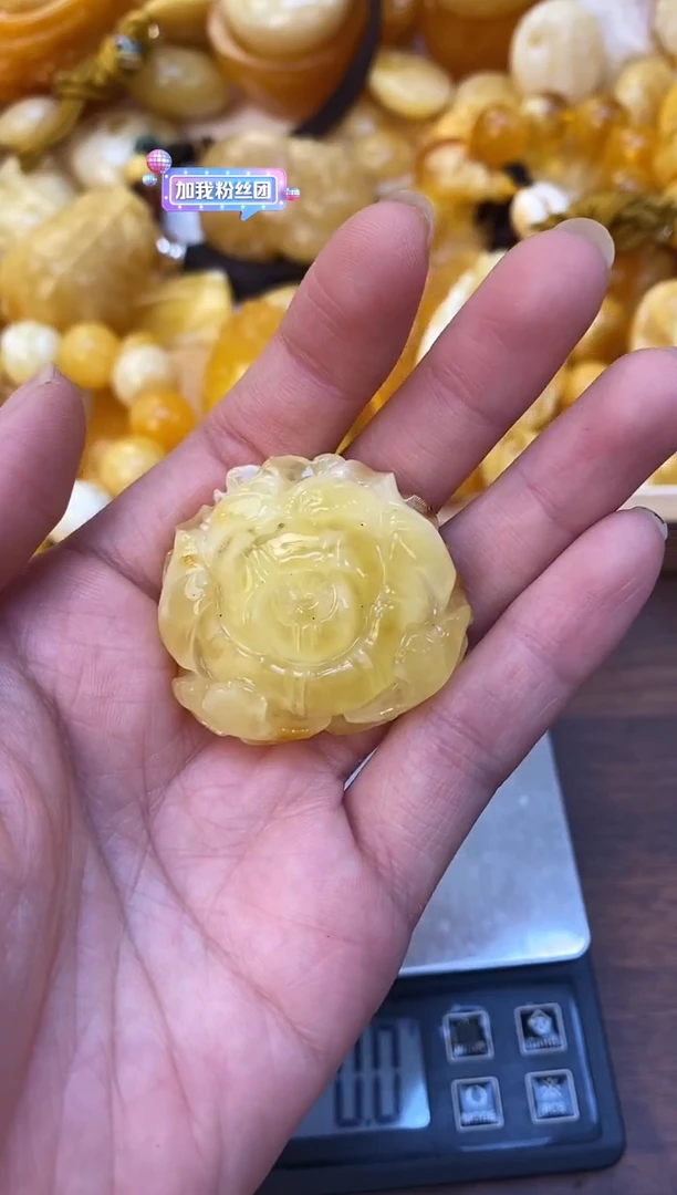 裸石琥珀未镶嵌天然琥珀蜜蜡