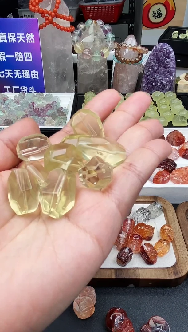 【闪购商品】水晶吊坠(不含链)未镶嵌54多样性发其一/1.27/1个