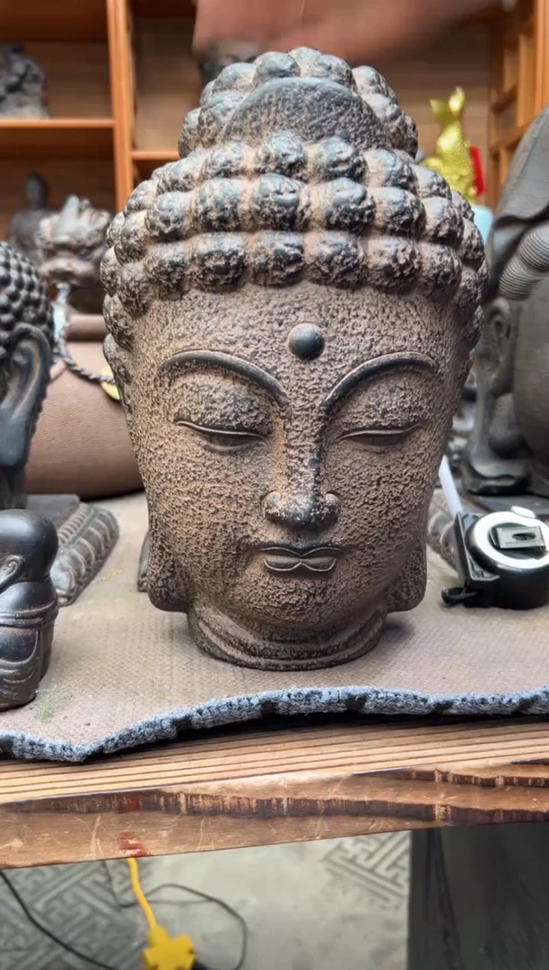 陶土【火山泥】大佛首