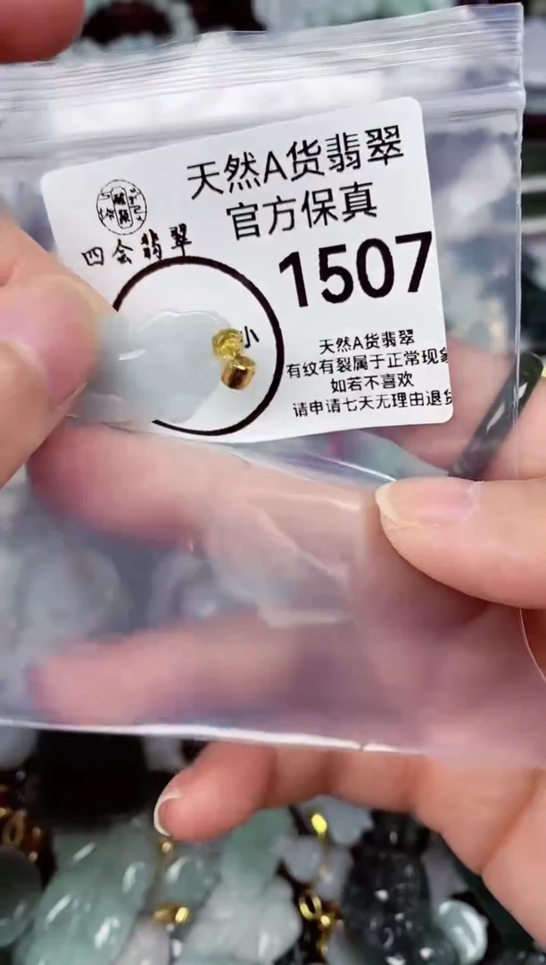 【闪购商品】翡翠颈饰未镶嵌天然A货翡翠1507