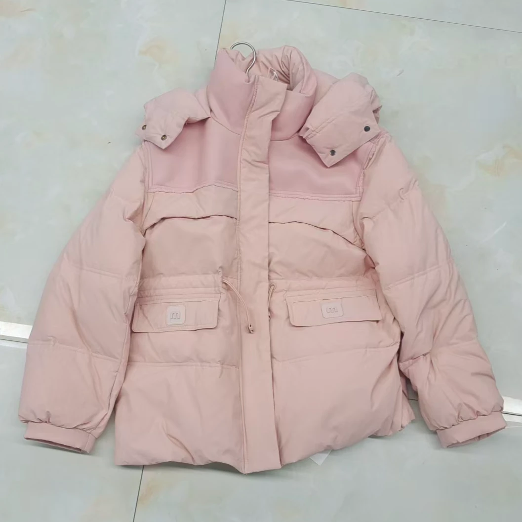新款冬季90绒白鸭绒面包羽绒服防风加厚保暖短款百搭8916