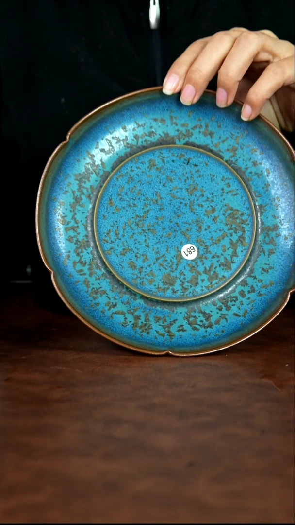 681号/禹州神垕特产】原矿原产地钧瓷茶具