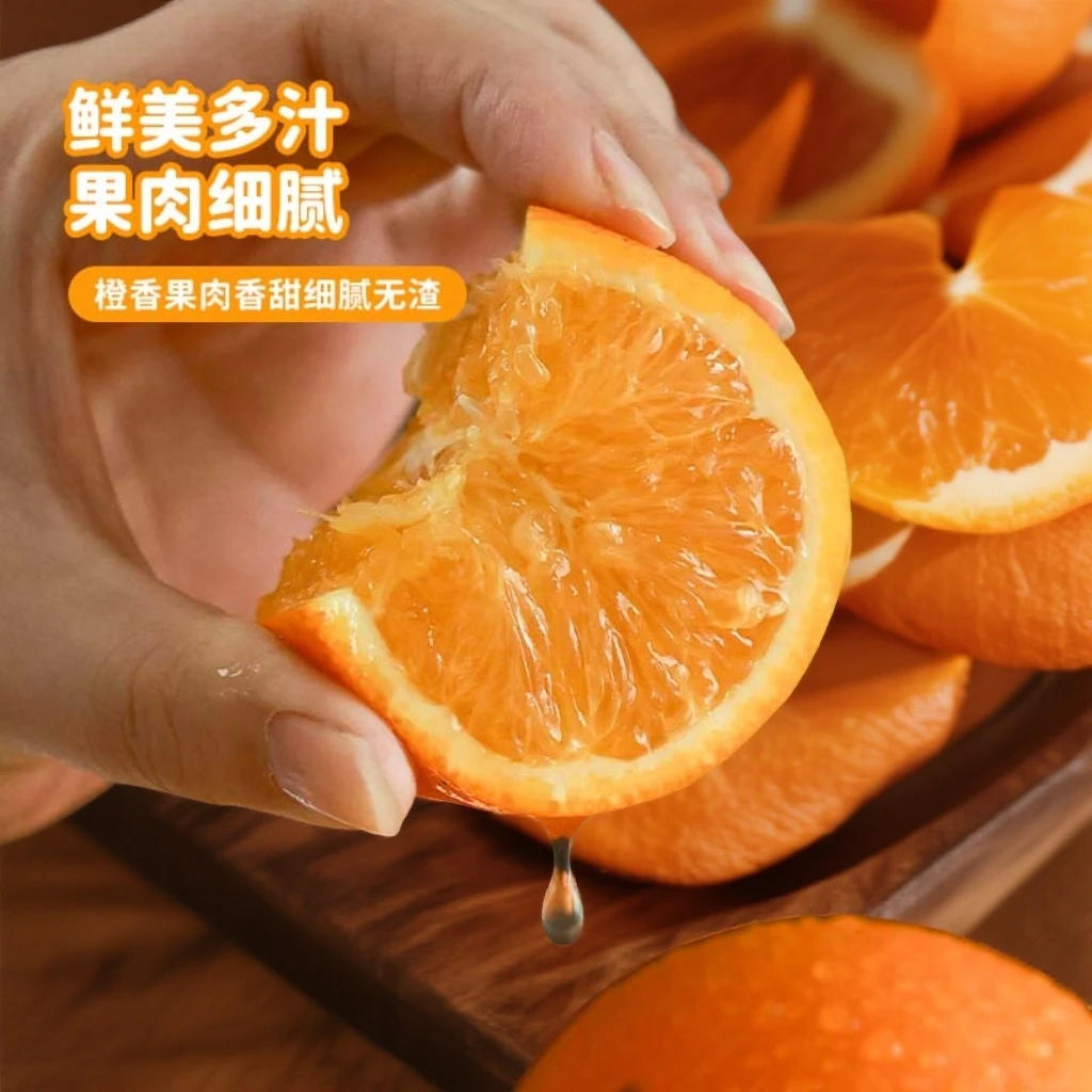 新鲜现摘当季应季多汁香甜橙子产地直发精品水果