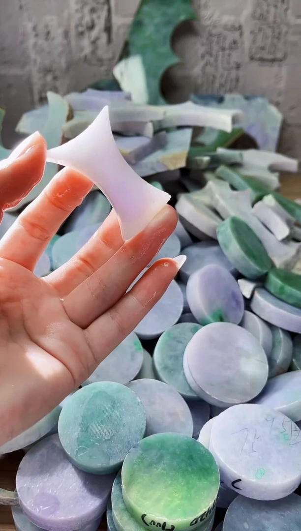 裸石翡翠天然翡翠A货 南 417