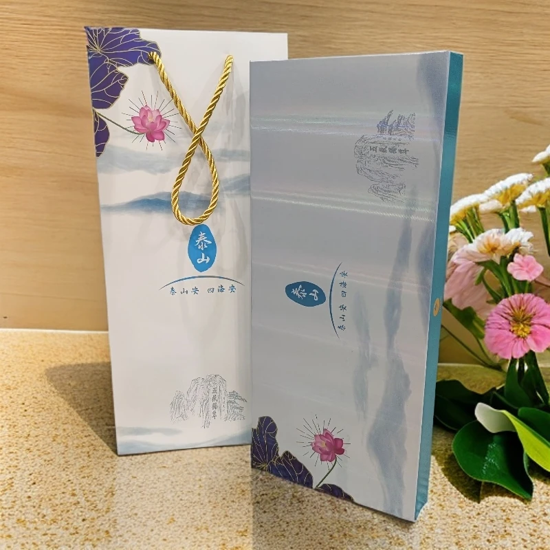 爆款泰山四悦雨花石礼盒情人节送男友生日送泰山四海安礼盒