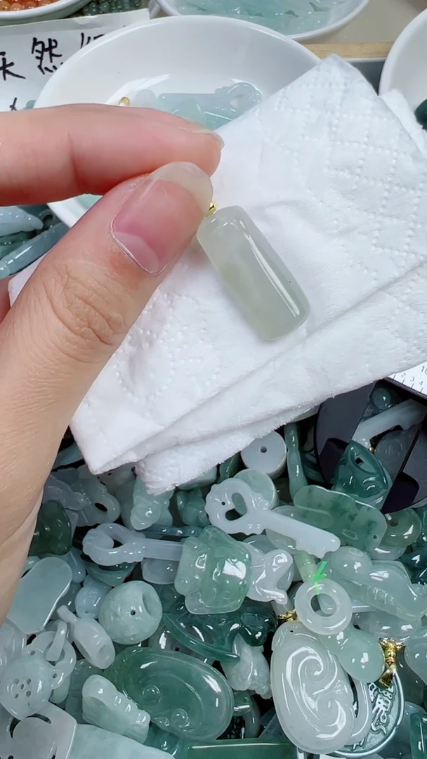 散珠翡翠7号链接，A货翡翠