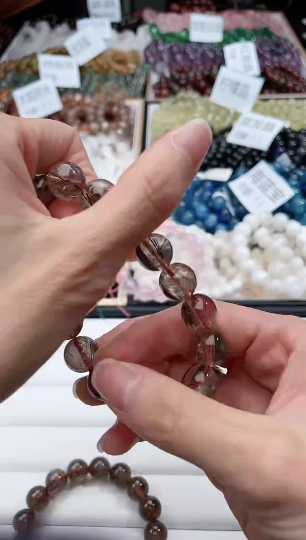 【闪购商品】水晶手链未镶嵌红发13