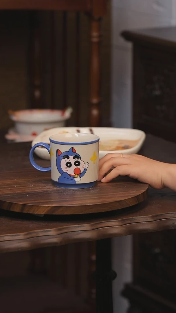 摆件景德镇釉下彩绘设计师款式陶瓷