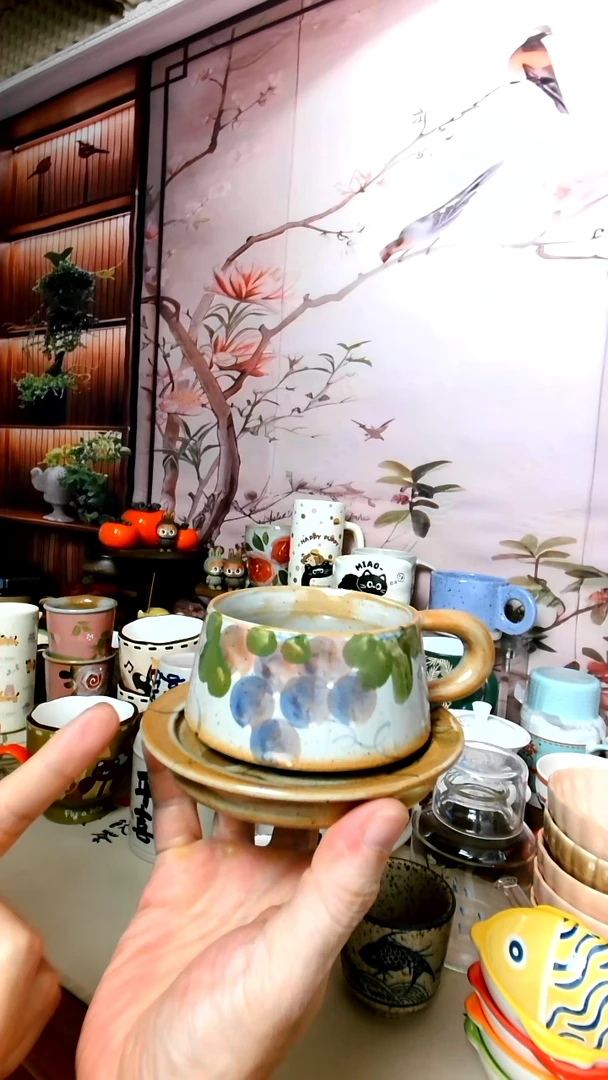 【茶瓷物语闪购福利】葡萄咖啡杯