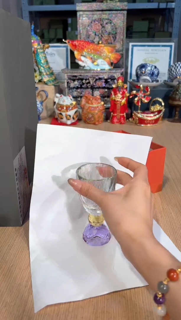 【闪购商品】杯79晶颂炫彩水晶杯-紫